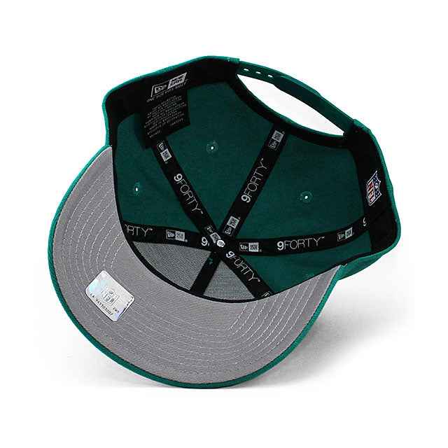 ニューエラ キャップ 9FORTY マイアミ ドルフィンズ NFL TB A-FRAME SNAPBACK CAP AQUA