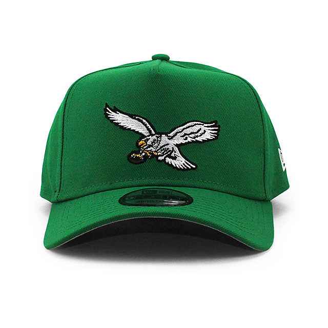 ニューエラ キャップ 9FORTY フィラデルフィア イーグルス NFL A-FRAME SNAPBACK CAP GREEN