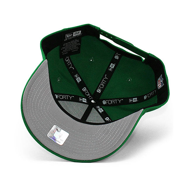 ニューエラ キャップ 9FORTY フィラデルフィア イーグルス NFL A-FRAME SNAPBACK CAP GREEN