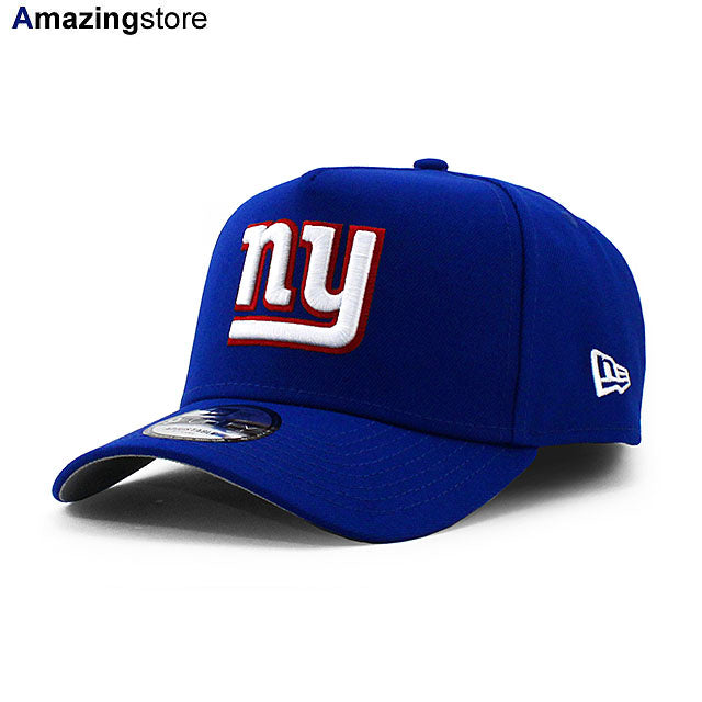 ニューエラ キャップ 9FORTY ニューヨーク ジャイアンツ NFL A-FRAME SNAPBACK CAP BLUE