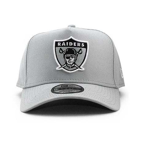 ニューエラ キャップ 9FORTY ラスベガス レイダース NFL A-FRAME SNAPBACK CAP GREY