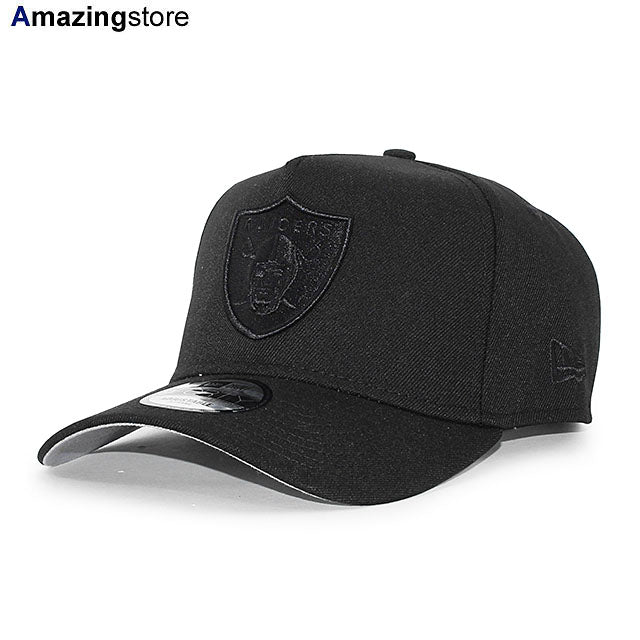 ニューエラ キャップ 9FORTY ラスベガス レイダース NFL A-FRAME SNAPBACK CAP BLACKOUT