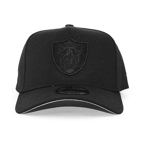 ニューエラ キャップ 9FORTY ラスベガス レイダース NFL A-FRAME SNAPBACK CAP BLACKOUT