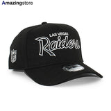 ニューエラ キャップ 9FORTY ラスベガス レイダース NFL SCRIPT A-FRAME SNAPBACK CAP BLACK