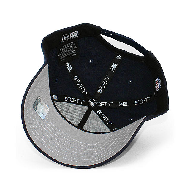 ニューエラ キャップ 9FORTY ヒューストン テキサンズ NFL A-FRAME SNAPBACK CAP NAVY