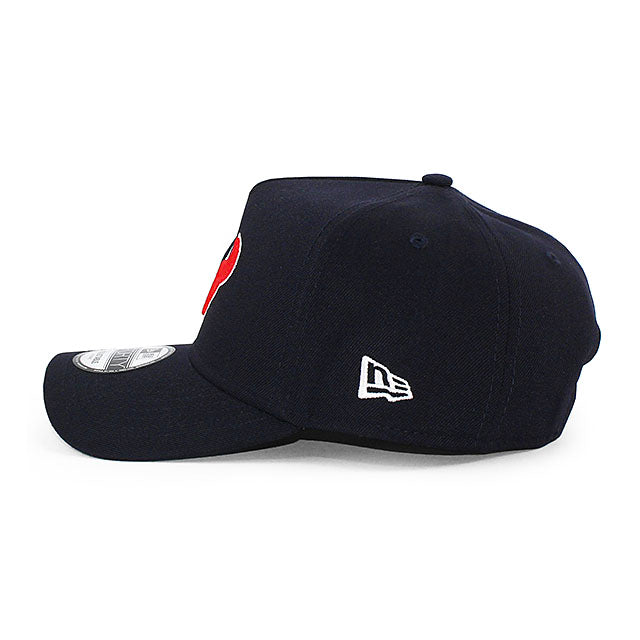 ニューエラ キャップ 9FORTY ヒューストン テキサンズ NFL A-FRAME SNAPBACK CAP NAVY