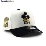 ニューエラ キャップ 9FORTY ロサンゼルス ドジャース MLB 40TH GREY BOTTOM A-FRAME SNAPBACK CAP CREAM