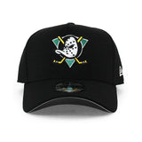 ニューエラ キャップ 9FORTY アナハイム ダックス NHL A-FRAME SNAPBACK CAP BLACK