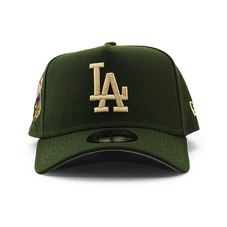 大谷翔平モデル ニューエラ キャップ 9FORTY スナップバック ロサンゼルス ドジャース MLB GREY BOTTOM A-FRAME SNAPBACK CAP R GREEN