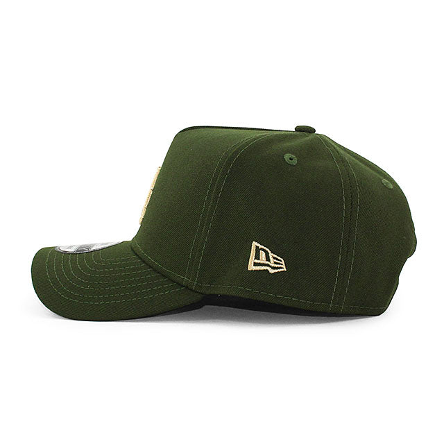 大谷翔平モデル ニューエラ キャップ 9FORTY スナップバック ロサンゼルス ドジャース MLB GREY BOTTOM A-FRAME SNAPBACK CAP R GREEN