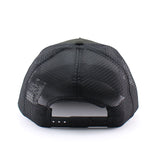 ニューエラ メッシュキャップ 9FORTY ニューヨーク ヤンキース MLB A-FRAME TRUCKER MESH CAP BLACK CHROME WHITE