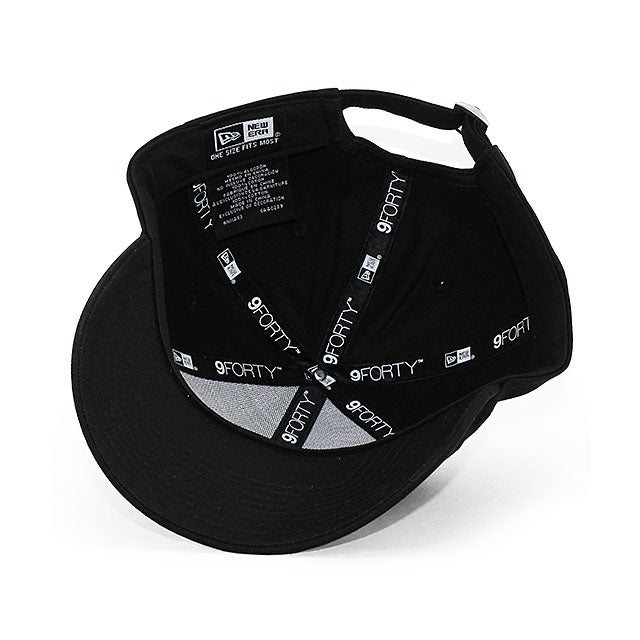 ニューエラ キャップ 9FORTY ASローマ SERIA A CORE STRAPBACK CAP BLACK