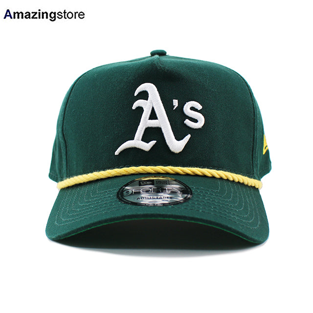 ニューエラ 9FORTY スナップバックキャップ オークランド アスレチックス MLB A-FRAME SNAPBACKCAP GREEN