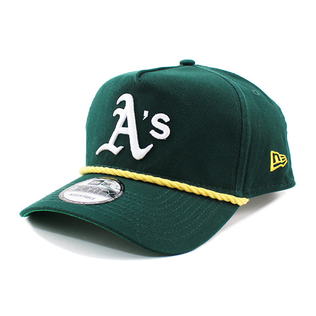 ニューエラ 9FORTY スナップバックキャップ オークランド アスレチックス MLB A-FRAME SNAPBACKCAP GREEN