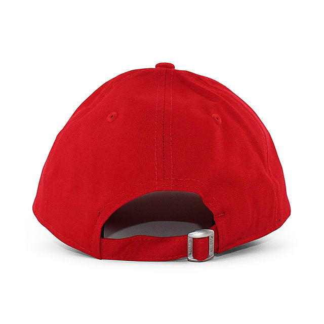 EU限定 ニューエラ キャップ 9FORTY アトレティコ マドリード ESSENTIAL ADJUSTABLE CAP RED