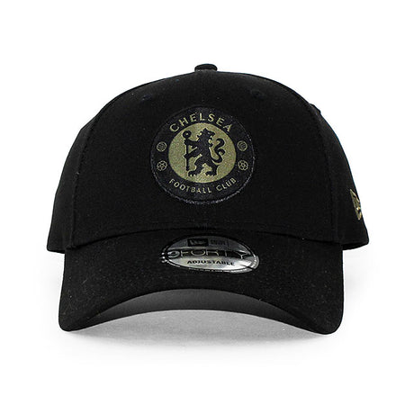 ニューエラ キャップ 9FORTY チェルシー FC PREMIER LEAGUE SEASONAL STRAPBACK CAP BLACK