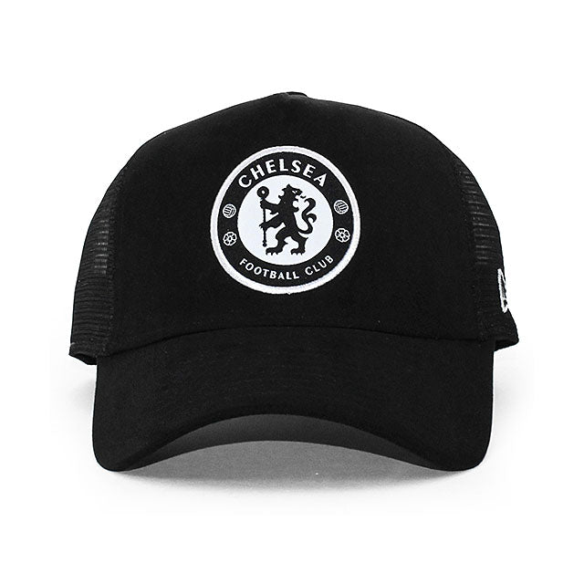 ニューエラ メッシュキャップ チェルシー FC PL SUEDE TRUCKER