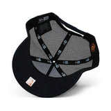 ニューエラ メッシュキャップ マンチェスター ユナイテッド FC PL REPREVE E-FRAME TRUCKER MESH CAP NAVY