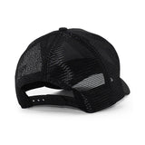 ニューエラ メッシュキャップ ACミラン SERIA A E-FRAME TRUCKER MESH CAP BLACK GOLD