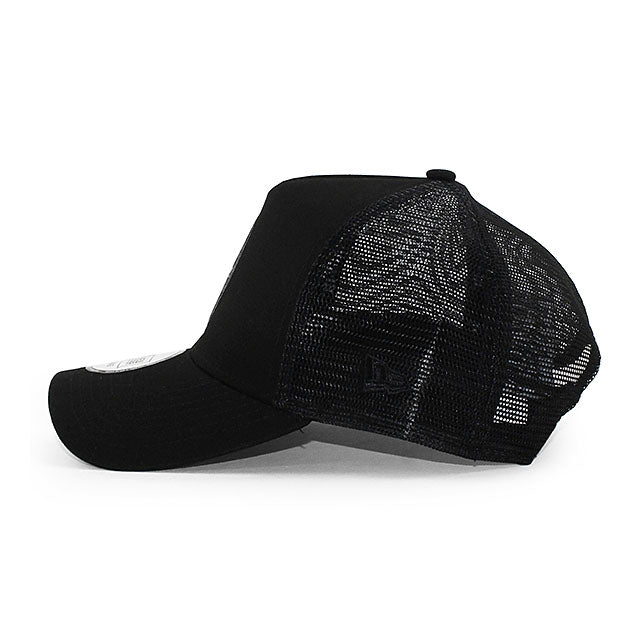 ニューエラ メッシュキャップ ACミラン SERIA A E-FRAME TRUCKER MESH CAP BLACK GREY