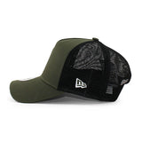 ニューエラ メッシュキャップ ACミラン SERIA A E-FRAME TRUCKER MESH CAP OLIVE