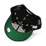 ニューエラ キャップ 9FORTY フロリダ マーリンズ MLB 2003 WORLD SERIES KELLY GREEN BOTTOM E-FRAME SNAPBACK CAP BLACK