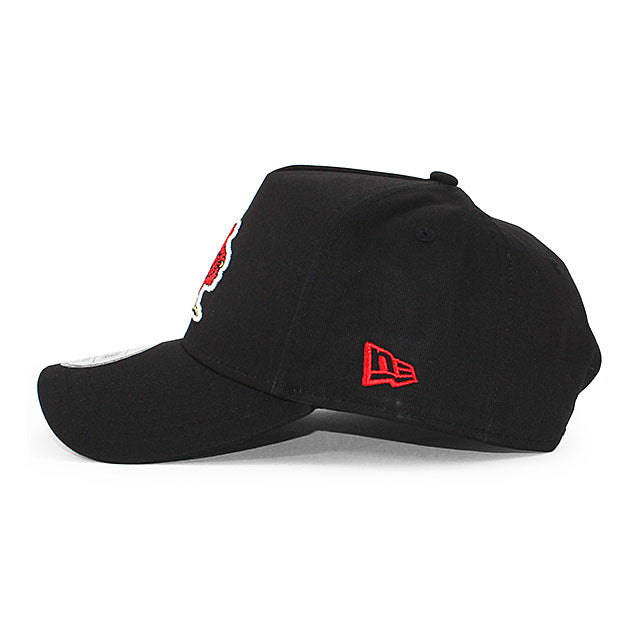 EU AU限定 ニューエラ キャップ 9FORTY セントルイス カージナル MLB E-FRAME SNAPBACK CAP BLACK