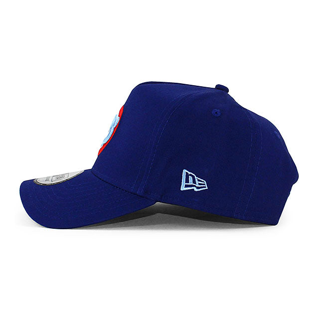 EU AU限定 ニューエラ キャップ 9FORTY シカゴ カブス MLB E-FRAME SNAPBACK CAP BLUE