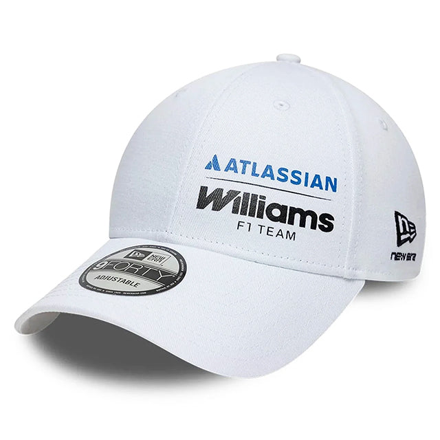 ニューエラ キャップ 9FORTY アトラシアン ウィリアムズ レーシング STRAPBACK CAP WHITE