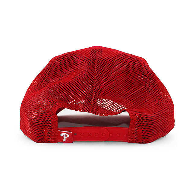 ニューエラ メッシュキャップ 9FORTY フィラデルフィア フィリーズ MLB TRUCKER MESH CAP RED