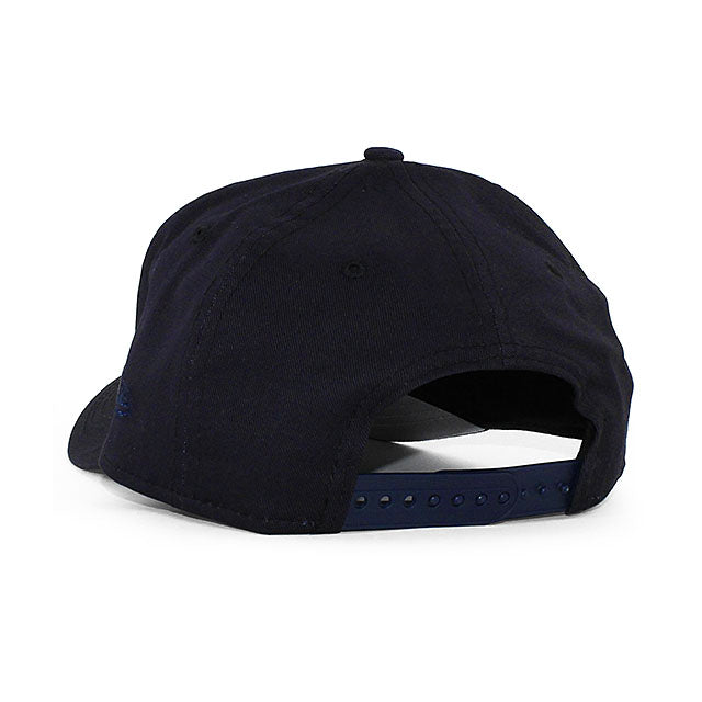 ニューエラ キャップ 9FORTY クリーブランド インディアンス MLB 10TH GREY BOTTOM A-FRAME SNAPBACK CAP NAVY