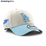 EU AU限定 ニューエラ キャップ 9FORTY ロサンゼルス ドジャース MLB 1981 WORLD SERIES STRAPBACK CAP CREAM