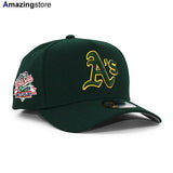 ニューエラ キャップ 9FORTY オークランド アスレチックス MLB 1989 BATTLE OF THE BAY WORLD SERIES GREY BOTTOM A-FRAME SNAPBACK CAP DARK GREEN NEW ERA OAKLAND ATHLETICS