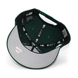 ニューエラ キャップ 9FORTY オークランド アスレチックス MLB 1989 BATTLE OF THE BAY WORLD SERIES GREY BOTTOM A-FRAME SNAPBACK CAP DARK GREEN NEW ERA OAKLAND ATHLETICS