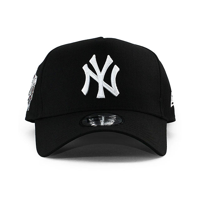 ニューエラ キャップ 9FORTY ニューヨーク ヤンキース MLB 1999 WORLD SERIES KELLY GREEN BOTTOM  E-FRAME SNAPBACK CAP BLACK