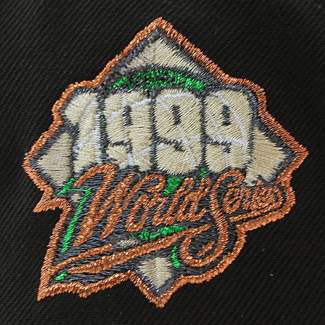 ニューエラ キャップ 9FORTY ニューヨーク ヤンキース MLB 1999 WORLD SERIES KELLY GREEN BOTTOM  A-FRAME SNAPBACK CAP BLACK