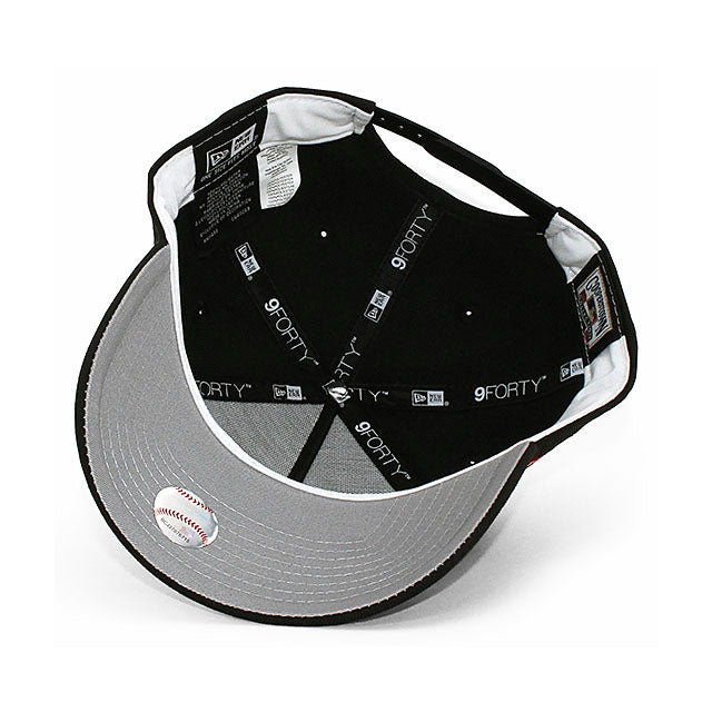 ニューエラ キャップ 9FORTY デトロイト タイガース MLB 2005 ALL STAR GAME GREY BOTTOM A-FRAME SNAPBACK CAP BLACK