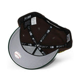 ニューエラ キャップ 9FORTY オークランド アスレチックス MLB 30TH ANNIVERSARY GREY BOTTOM A-FRAME SNAPBACK CAP BROWN