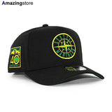 ニューエラ キャップ 9FORTY シアトル マリナーズ MLB 40TH GREEN BOTTOM A-FRAME SNAPBACK CAP BLACK