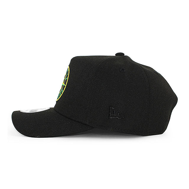 ニューエラ キャップ 9FORTY シアトル マリナーズ MLB 40TH GREEN BOTTOM A-FRAME SNAPBACK CAP BLACK