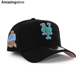 ニューエラ キャップ 9FORTY ニューヨーク メッツ MLB 40TH ANNIVERSARY PINK BOTTOM A-FRAME SNAPBACK CAP BLACK NEW ERA NEW YORK METS