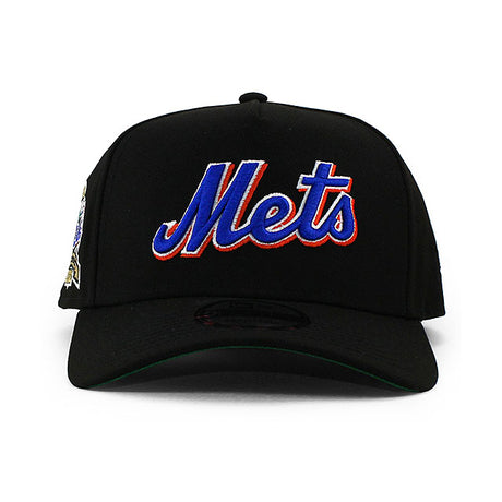 ニューエラ キャップ 9FORTY ニューヨーク メッツ MLB 40TH ANNIVERSARY KELLY GREEN BOTTOM A-FRAME SNAPBACK CAP BLACK NEW ERA NEW YORK METS
