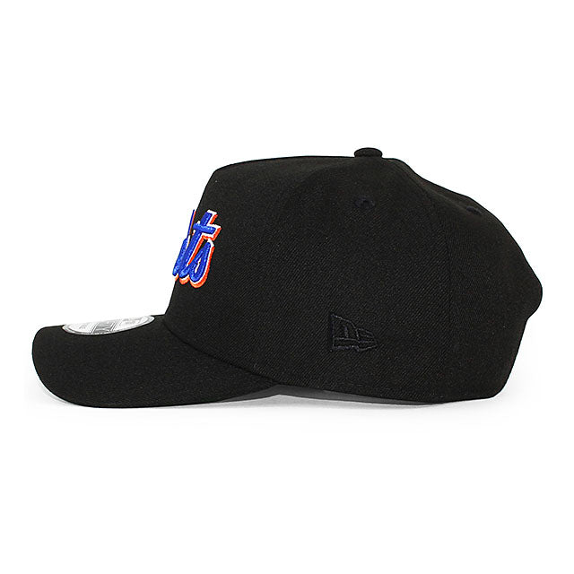 ニューエラ キャップ 9FORTY ニューヨーク メッツ MLB 40TH ANNIVERSARY KELLY GREEN BOTTOM A-FRAME SNAPBACK CAP BLACK NEW ERA NEW YORK METS