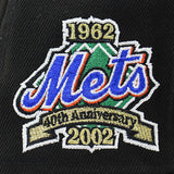 ニューエラ キャップ 9FORTY ニューヨーク メッツ MLB 40TH ANNIVERSARY KELLY GREEN BOTTOM A-FRAME SNAPBACK CAP BLACK NEW ERA NEW YORK METS