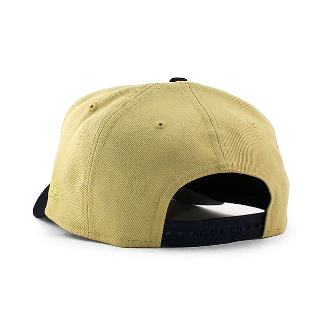 ニューエラ キャップ 9FORTY クリーブランド インディアンス MLB 10TH ANNIVERSARY GREY BOTTOM A-FRAME SNAPBACK CAP VEGAS GOLD