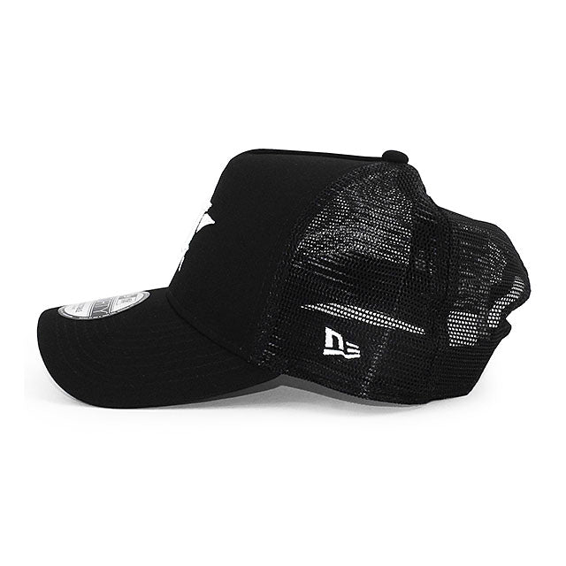 ニューエラ メッシュキャップ 9FORTY ヒューストン アストロズ MLB A-FRAME TRUCKER MESH CAP BLACK