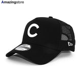 ニューエラ メッシュキャップ 9FORTY シカゴ カブス MLB A-FRAME TRUCKER MESH CAP BLACK