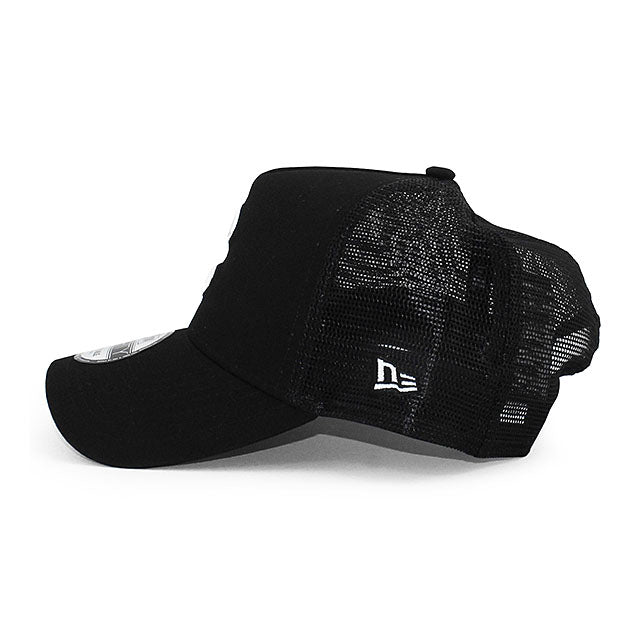 ニューエラ メッシュキャップ 9FORTY シカゴ カブス MLB A-FRAME TRUCKER MESH CAP BLACK