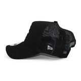 ニューエラ メッシュキャップ 9FORTY シカゴ カブス MLB A-FRAME TRUCKER MESH CAP BLACK