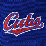 ニューエラ キャップ 9FORTY シカゴ カブス MLB CLARK LOGO GREY BOTTOM A-FRAME SNAPBACK CAP BLUE